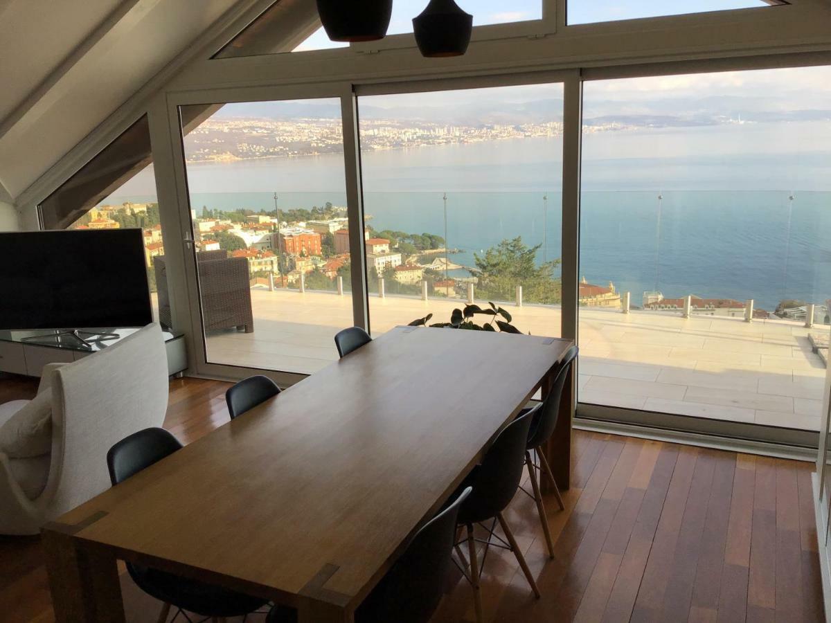Apartment Birds View Opatija Bagian luar foto